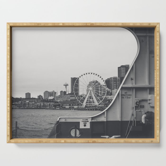 Seattle Waterfront Serving Tray Gallery Image 1