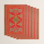 Kirman  Antique South Persian Embroidery Print Wrapping Paper Gallery Image 3