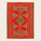 Kirman  Antique South Persian Embroidery Print Poster Gallery Image 4