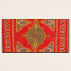 Kirman  Antique South Persian Embroidery Print Desk Mat Gallery Image 3