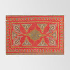 Kirman  Antique South Persian Embroidery Print Rug Gallery Image 2
