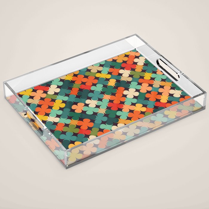 Lucky Clover Acrylic Tray Gallery Image 1