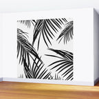 Black Palm Leaves Dream #1 #tropical #decor #art #society6 Wall Mural Gallery Image 2