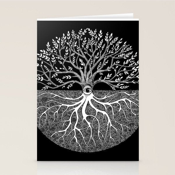 Druid Tree of Life Stationery Card Gallery Image 2