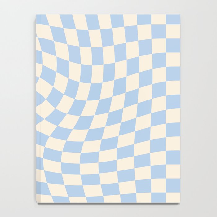 Check - Baby Blue Twist â Checkerboard Print Notebook Gallery Image 4