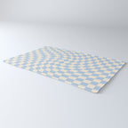 Check - Baby Blue Twist â Checkerboard Print Rug Gallery Image 3