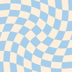 Check - Baby Blue Twist â Checkerboard Print Coffee Mug Gallery Image 2