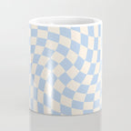 Check - Baby Blue Twist â Checkerboard Print Coffee Mug Gallery Image 4