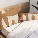 Modern Abstract Minimal Shapes 34 Pillow Sham Gallery Image 2