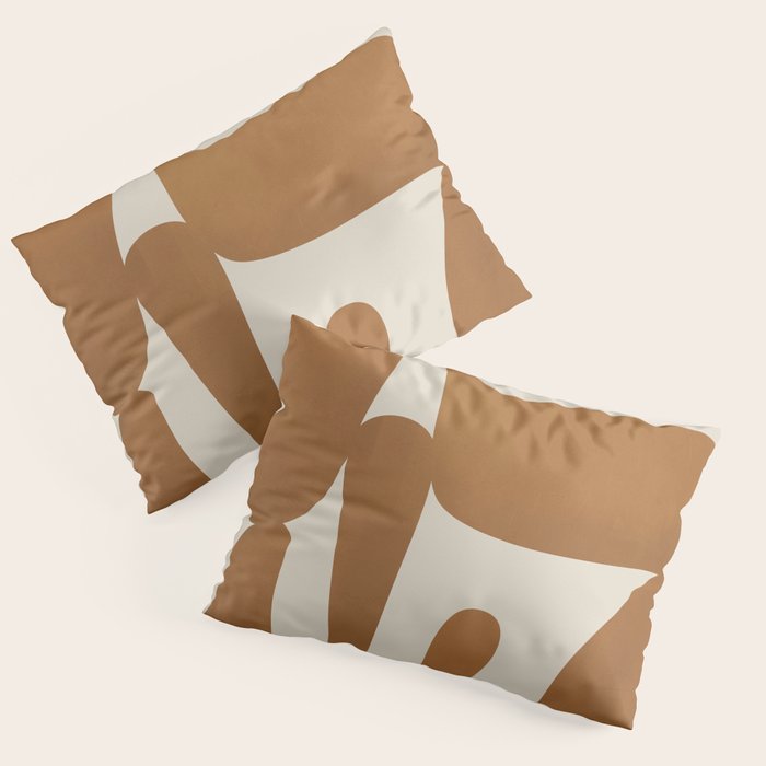 Modern Abstract Minimal Shapes 34 Pillow Sham Gallery Image 3