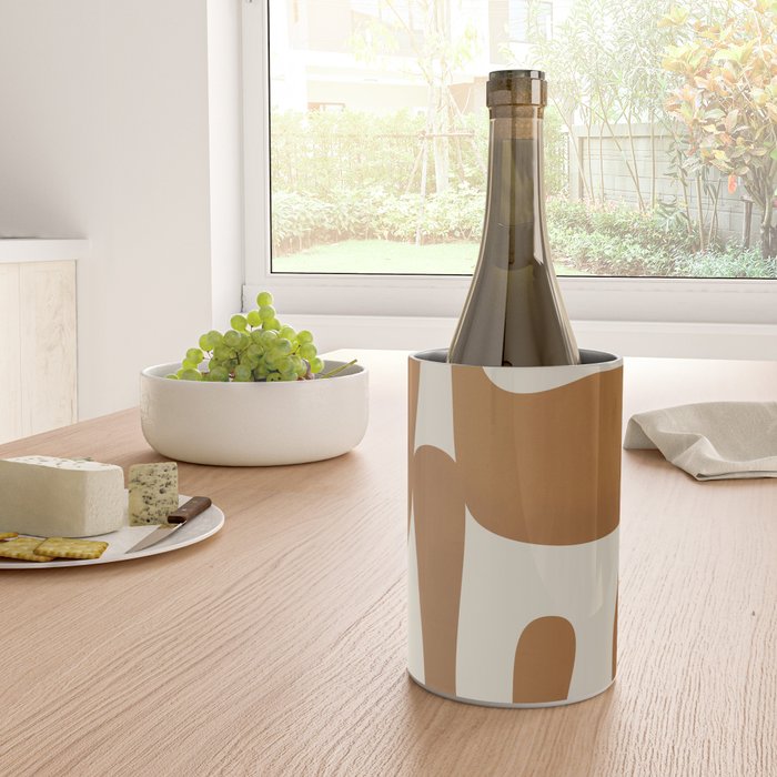 Modern Abstract Minimal Shapes 34 Wine Chiller Gallery Image 4