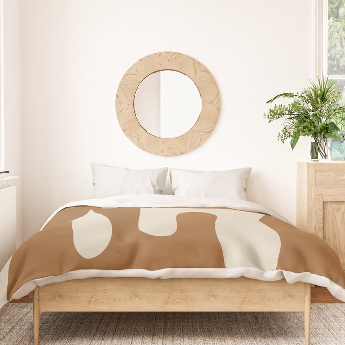 Modern Abstract Minimal Shapes 34 Duvet Cover Gallery Image 3