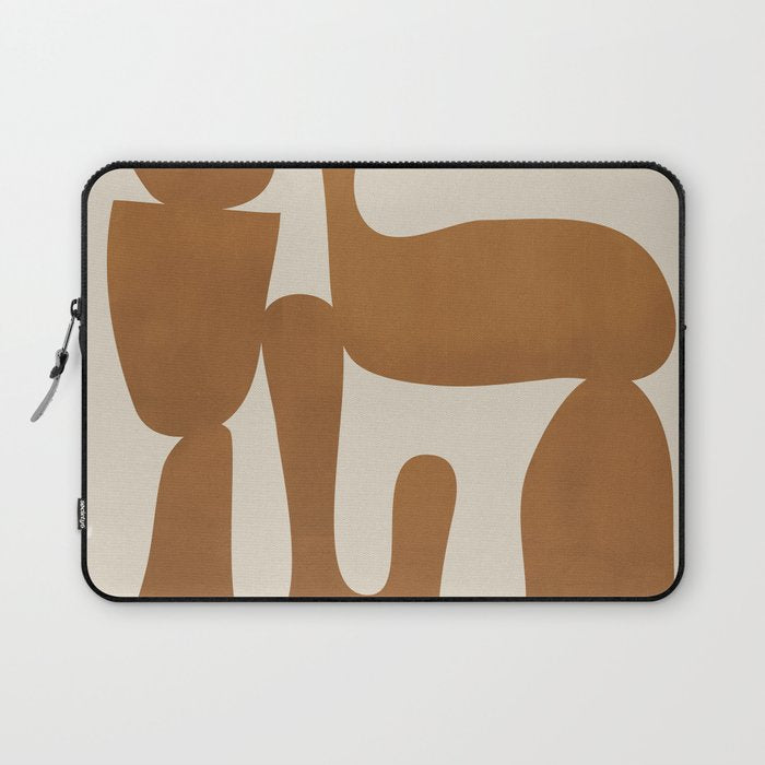 Modern Abstract Minimal Shapes 34 Laptop Sleeve Gallery Image 1