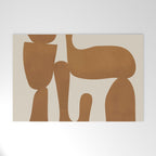 Modern Abstract Minimal Shapes 34 Welcome Mat Gallery Image 1