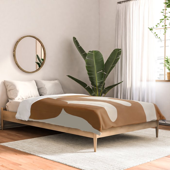 Modern Abstract Minimal Shapes 34 Comforter Gallery Image 2