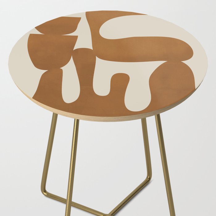 Modern Abstract Minimal Shapes 34 Side Table Gallery Image 2
