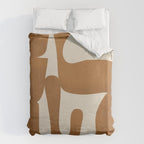Modern Abstract Minimal Shapes 34 Duvet Cover Gallery Image 6