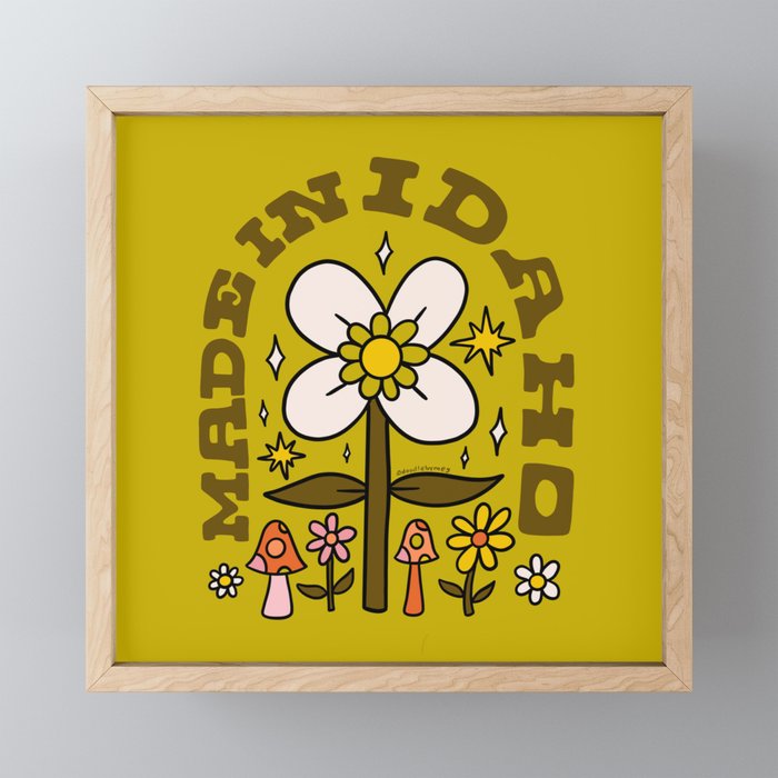 Made In Idaho Mini Art Print Gallery Image 1