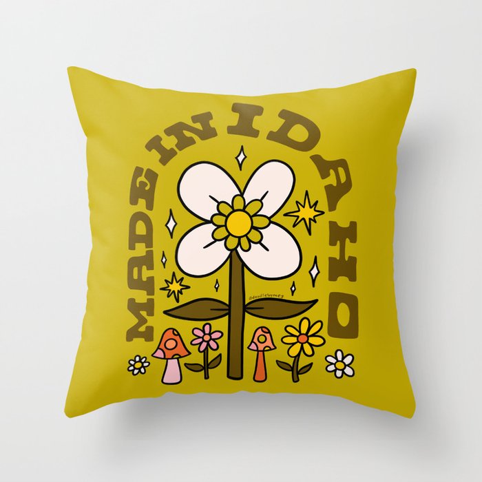 Made In Idaho Throw Pillow Gallery Image 6