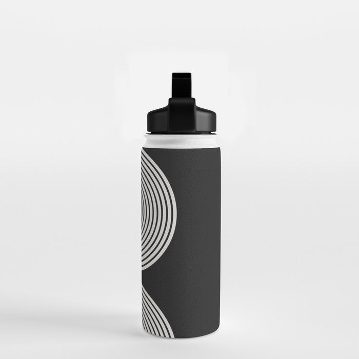 Candy Joyride: Black & White Edition Water Bottle Gallery Image 2
