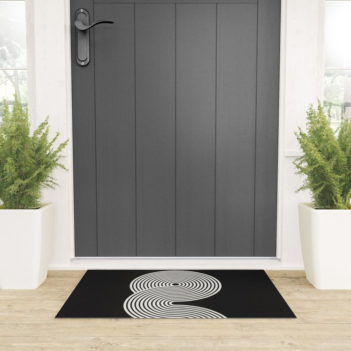 Candy Joyride: Black & White Edition Welcome Mat Gallery Image 3