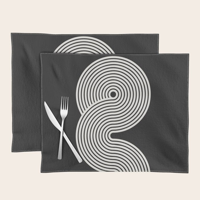 Candy Joyride: Black & White Edition Placemat Gallery Image 1