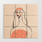 Pink Sunglasses Wood Wall Art Gallery Image 1