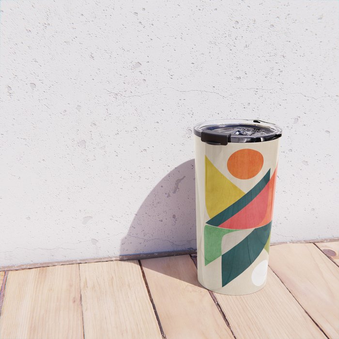 Reflection (of time and space) Travel Mug Gallery Image 4