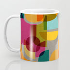 Mid Century Kaleidoscope Coffee Mug Gallery Image 3