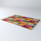 Mid Century Kaleidoscope Rug Gallery Image 3