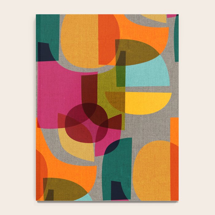 Mid Century Kaleidoscope Notebook Gallery Image 4