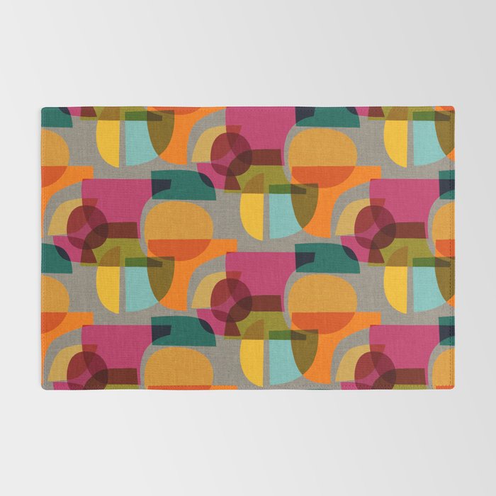 Mid Century Kaleidoscope Rug Gallery Image 2