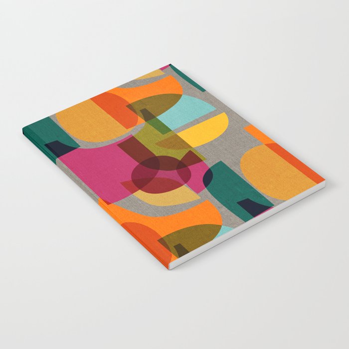 Mid Century Kaleidoscope Notebook Gallery Image 2