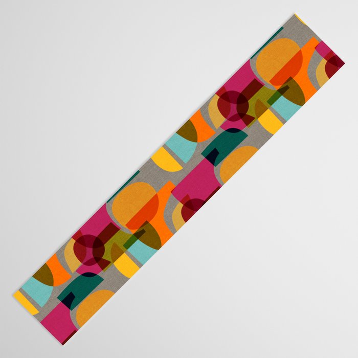 Mid Century Kaleidoscope Table Runner Gallery Image 3