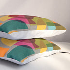 Mid Century Kaleidoscope Pillow Sham Gallery Image 3