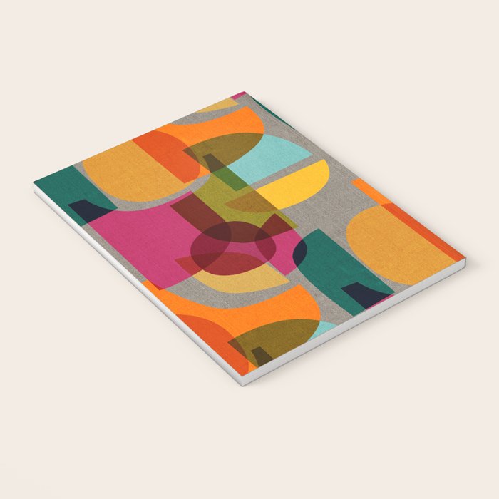 Mid Century Kaleidoscope Notebook Gallery Image 3
