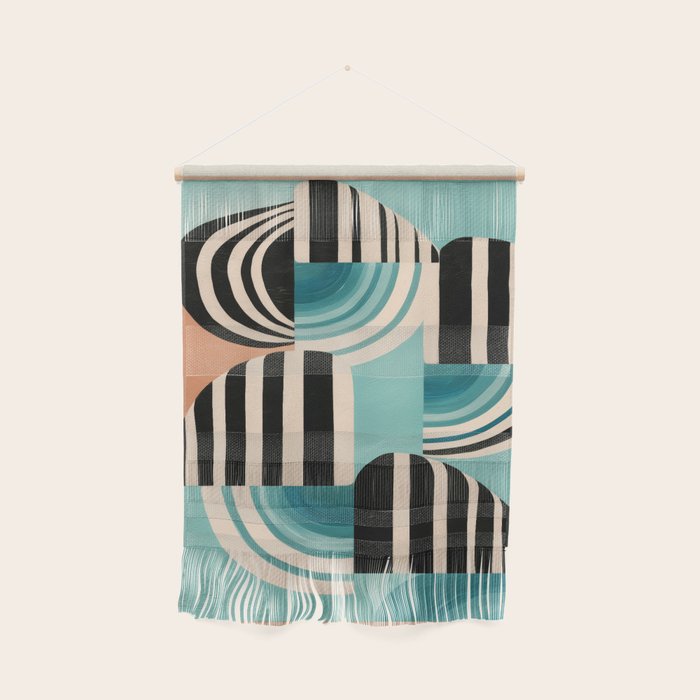 Retro Geometric Shapes 1 Wall Hanging Gallery Image 1