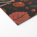 Dark autumnal mushrooms II Welcome Mat Gallery Image 2