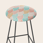 Summer Scallops Stool Gallery Image 2