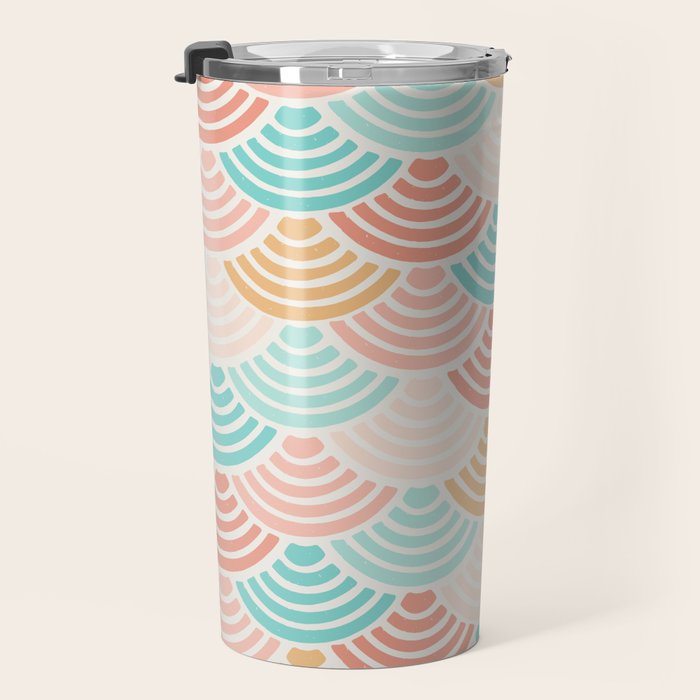 Summer Scallops Travel Mug Gallery Image 3