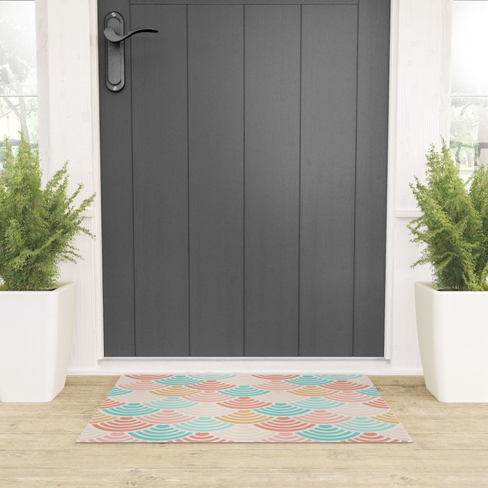 Summer Scallops Welcome Mat Gallery Image 3