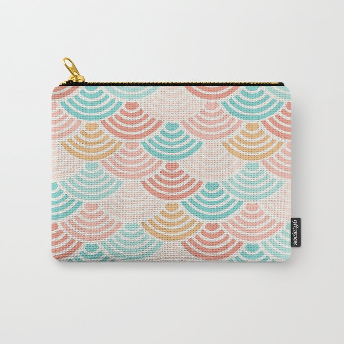 Summer Scallops Carry All Pouch Gallery Image 1