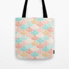 Summer Scallops Tote Bag Gallery Image 1