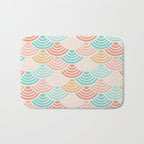 Summer Scallops Bath Mat Gallery Image 1