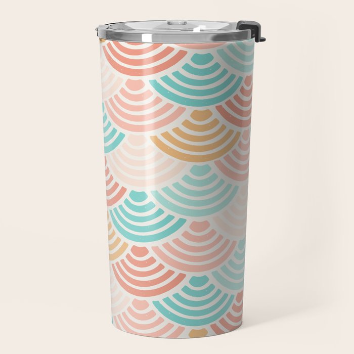 Summer Scallops Travel Mug Gallery Image 2