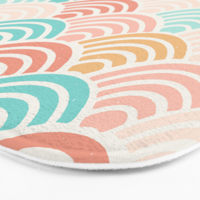 Summer Scallops Bath Mat Gallery Image 3