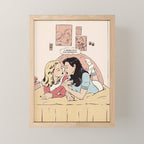 ruin our friendship Mini Art Print Gallery Image 1