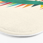 Crocodile on Roller Skates Bath Mat Gallery Image 3