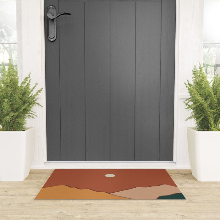minimal mountain lake side  Welcome Mat Gallery Image 3