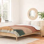 minimal mountain lake side  Duvet Cover Gallery Image 2